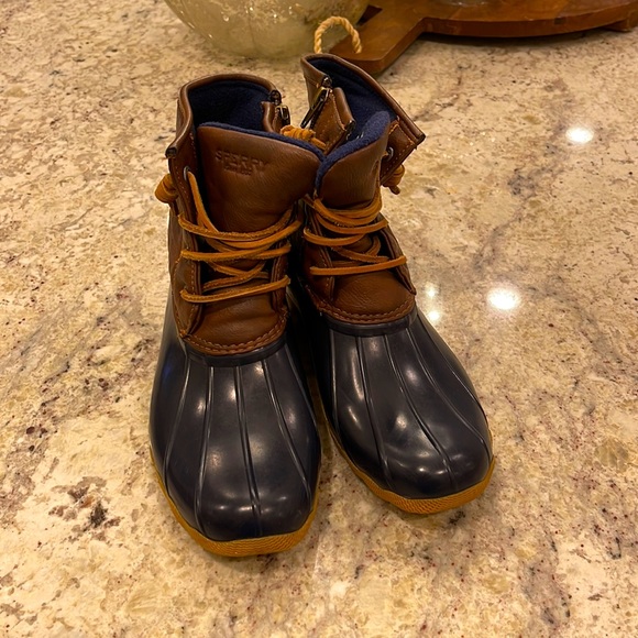 sperry duck boots poshmark